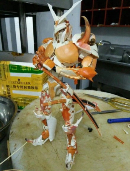 神通无比的螃蟹圣斗士综合gif搞笑图片