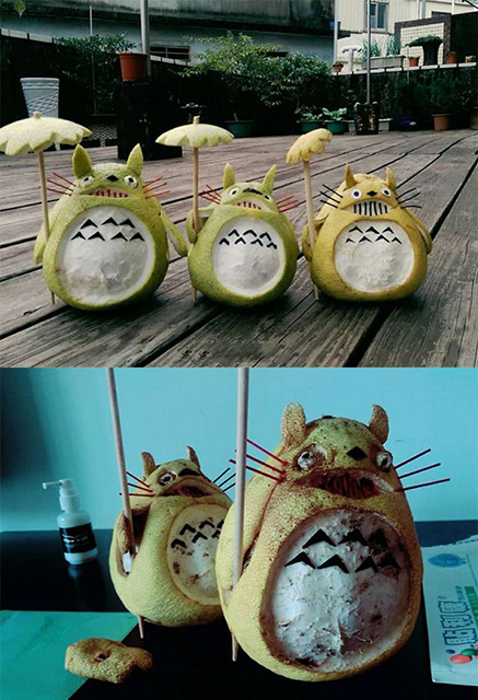 手残党的悲哀，活生生的把萌物变成了怨灵植物gif搞笑图片