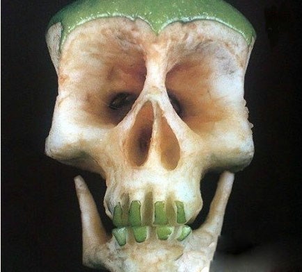 高手吃的苹果植物gif搞笑图片