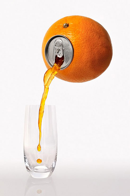 来一听橙子喝喝植物gif搞笑图片