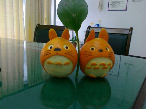 喵星人橙橙，萌死人了植物gif搞笑图片