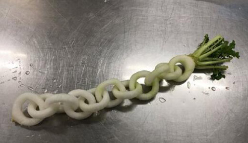 萝卜甜甜圈，肯定很甜植物gif搞笑图片