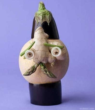 搞笑的创意植物植物gif搞笑图片