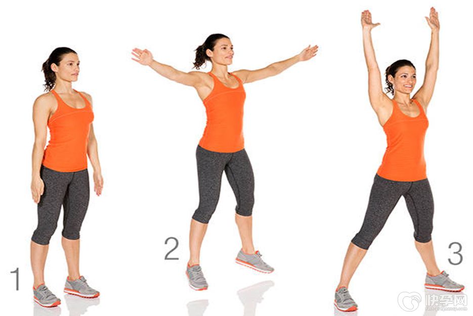 开合跳的作用和好处，每天10分钟，促进全身燃脂