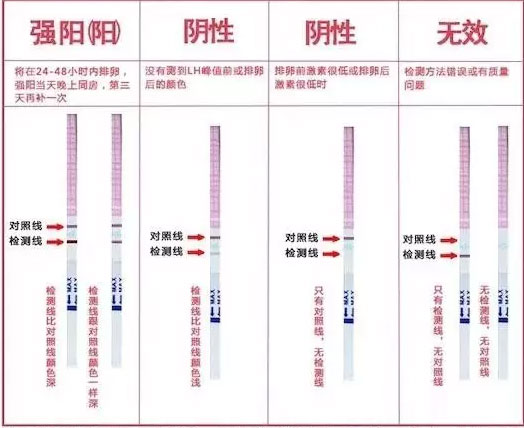 排卵试纸测出一深一浅是什么意思