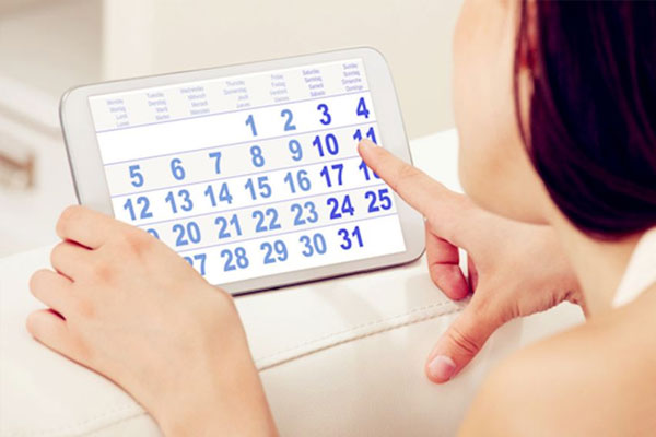 女人排卵期日历表教你确定排卵时间计算排卵期
