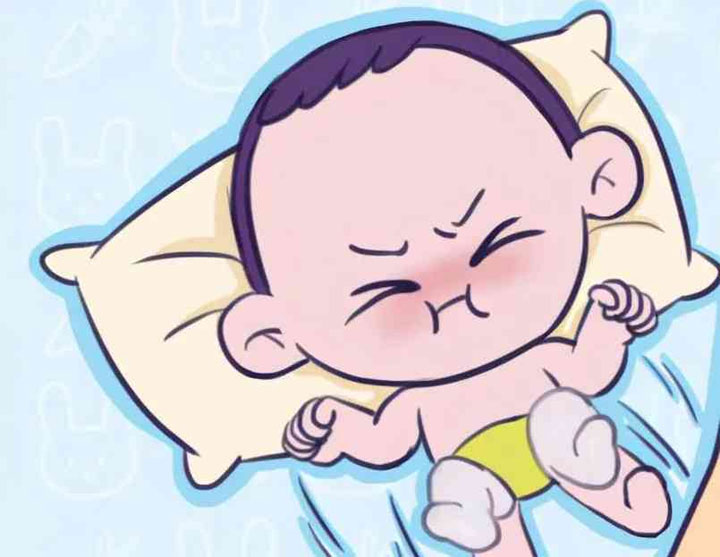 婴儿睡觉总哼哼唧唧爱使劲是为什么？终于找到答案了！