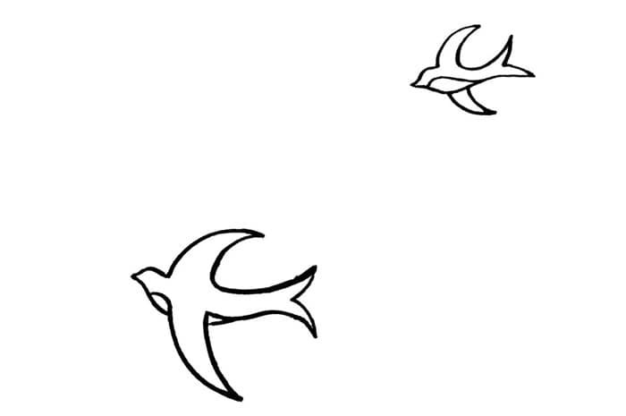 儿童清明节图片简笔画彩色