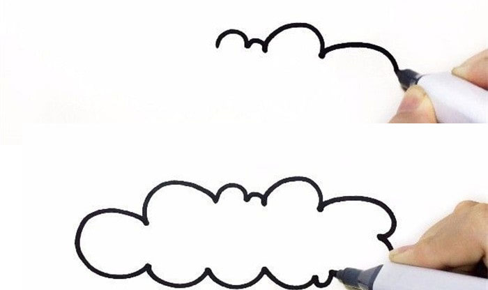 梦幻城堡简笔画怎么画图片