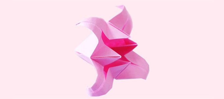 折纸花朵的折法教程