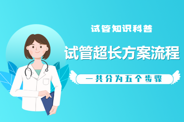 试管超长方案流程共五个步骤-整个过程大概要花1-2月时间