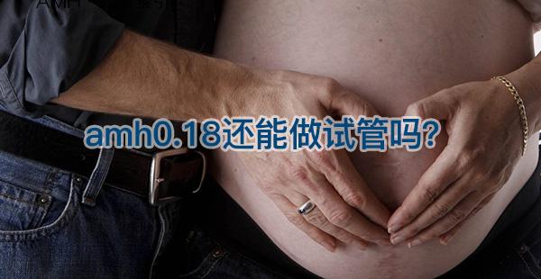 39岁的年纪AMH0.18还能做试管婴儿怀孕吗？