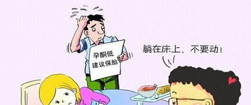 孕早期孕酮低于正常值几就不建议孕妇保胎-是什么原因造成的附表格