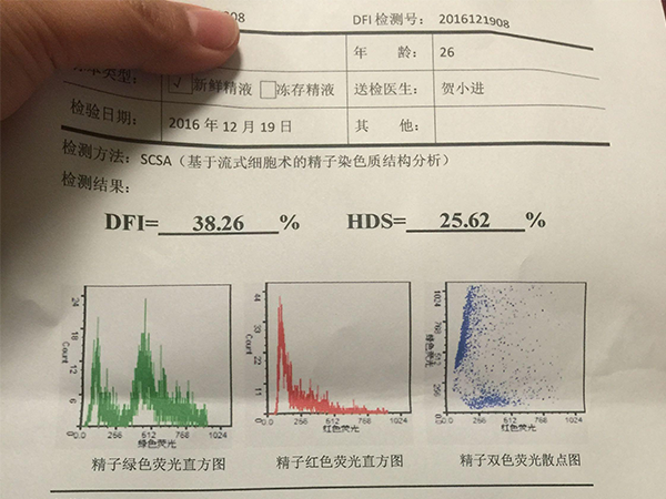 精子DNA碎片率正常范围公布，超过这个数不建议怀孕