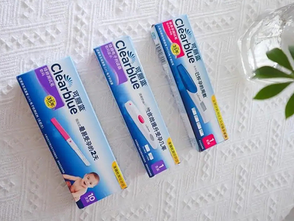 图文说明clearblue验孕棒结果，出现一横一竖要看懂含义