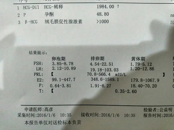 孕初期hcg涨得慢的别灰心，卧床休息对翻倍有好处要知道