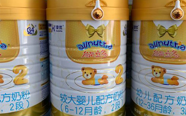 澳优能力多在全国奶粉市场占有率中排名第几？