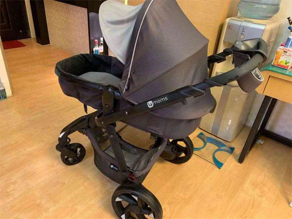 想知道老款好孩子推车怎么折叠，有步骤图吗？