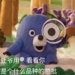 让爷用放大镜看看你是个什么品种的憨批