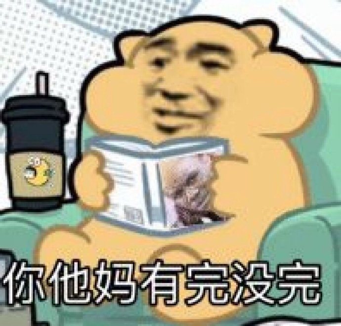 你他妈有完没完