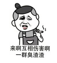 来啊互相伤害啊一群臭渣渣