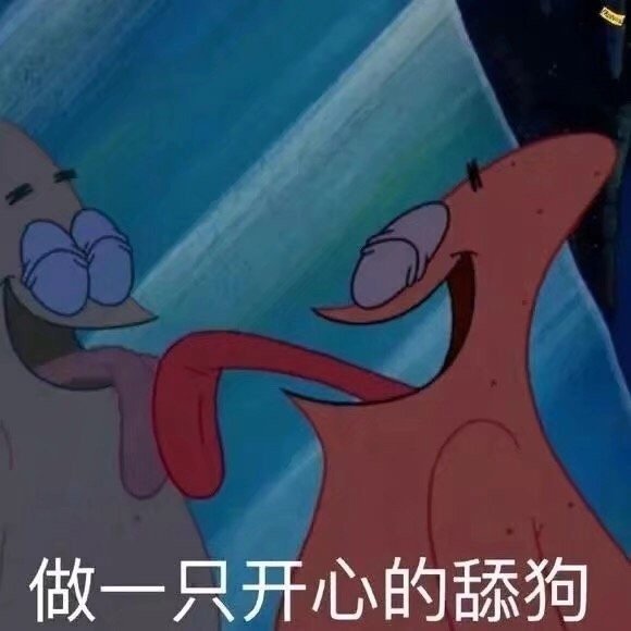 做一只开心的舔狗