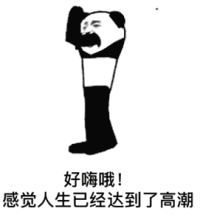 好嗨哦 感觉人生已经达到了高潮