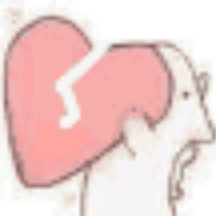 爱心裂了