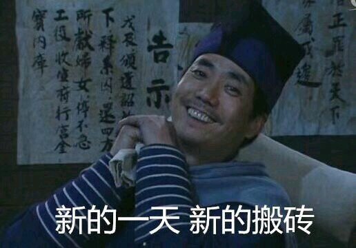 新的一天新的搬砖