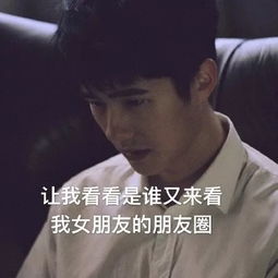 让我看看是谁又来看我女朋友的朋友圈