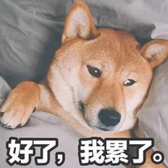 好了我累了