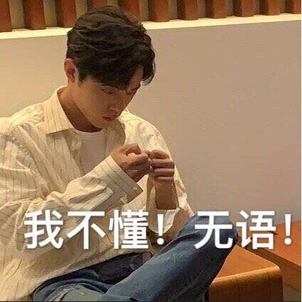 我不懂无语