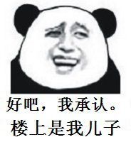 好吧 我承认 楼上是我儿子