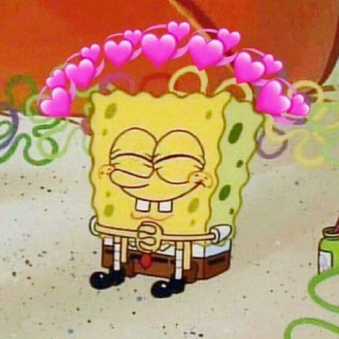 海绵宝宝爱心
