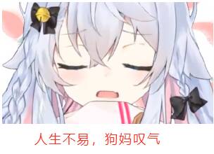 人生不易狗妈叹气