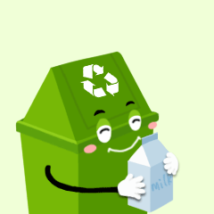 垃圾分类保护环境表情包图片