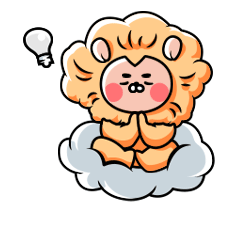 狮子设计师灵感创意动态表情包图片