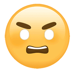 GIF动图表情包微信小黄脸吵架图片
