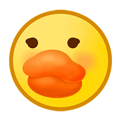 GIF动图表情包微信小黄脸冒汗图片