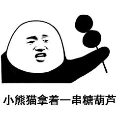 小熊猫系列搞笑表情包图片大全