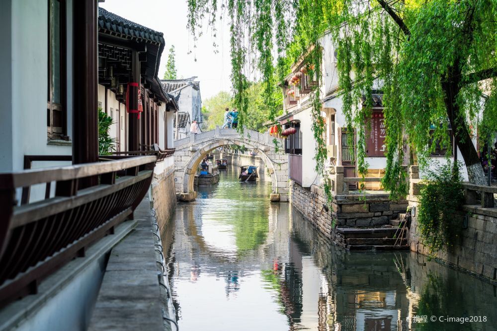 苏州平江路历史街区旅游景点唯美风景图片