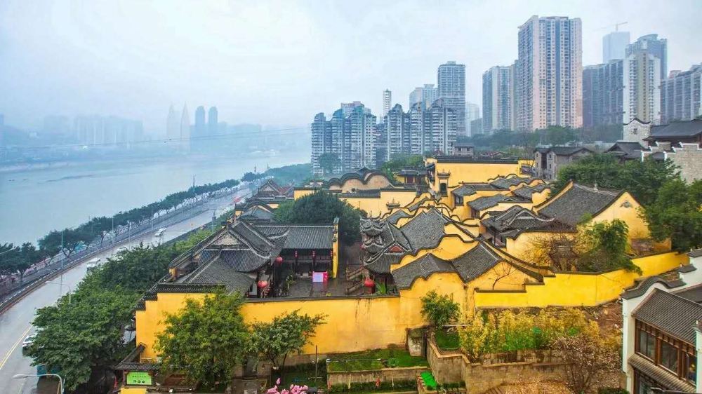 重庆湖广会馆高清风景图片 湖广会馆旅游景点真实照片欣赏