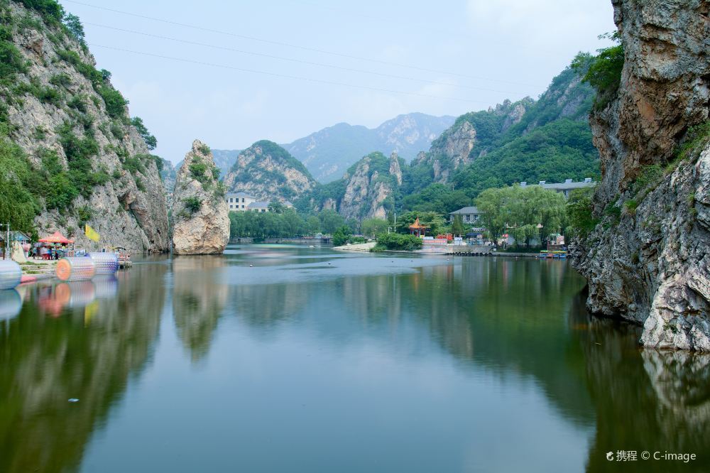 山奇水秀的大连冰峪旅游景点真实照片风景图片