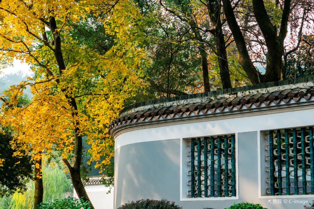 风景优美的长沙岳麓书院旅游景点图片