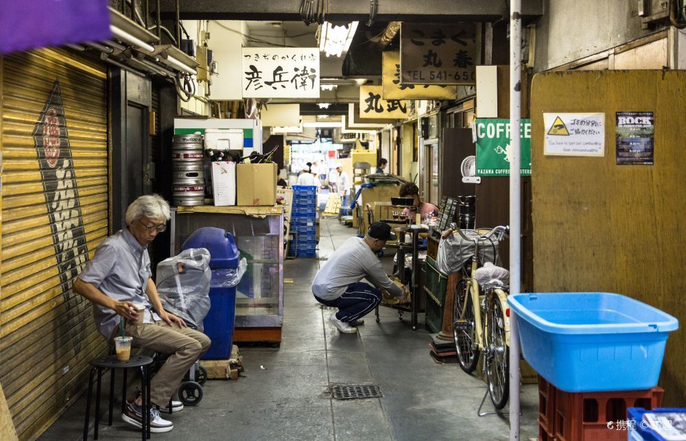 东京筑地市场高清风景壁纸图片