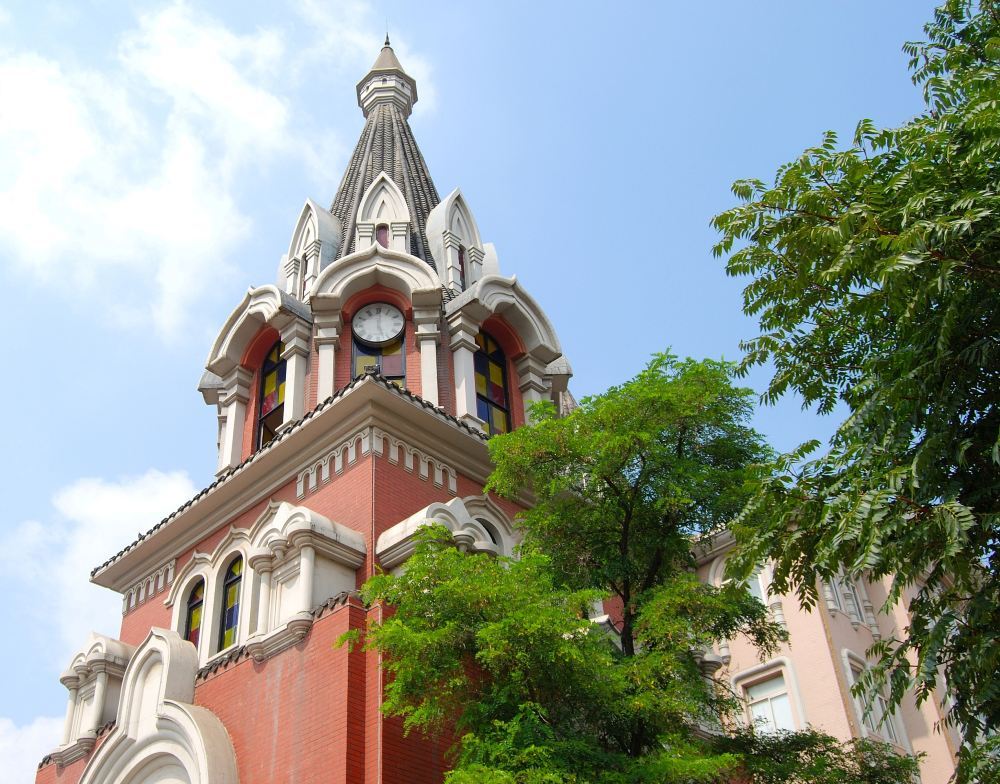 大连经典建筑俄罗斯风情街旅游景点真实照片风景图片