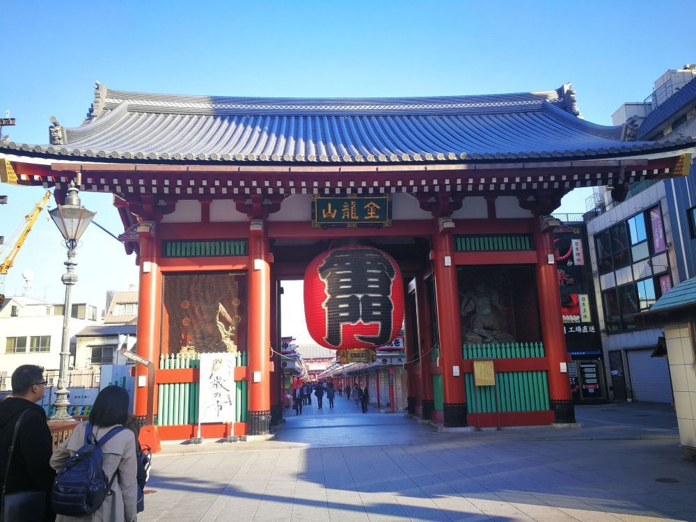 东京雷门旅游景点高清风景图片