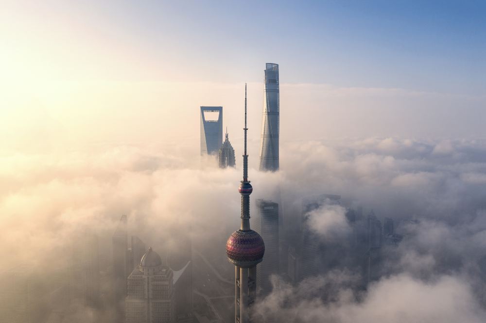 上海东方明珠高清风景壁纸图片