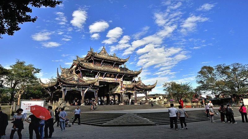 成都都江堰风景区高清壁纸图片大全