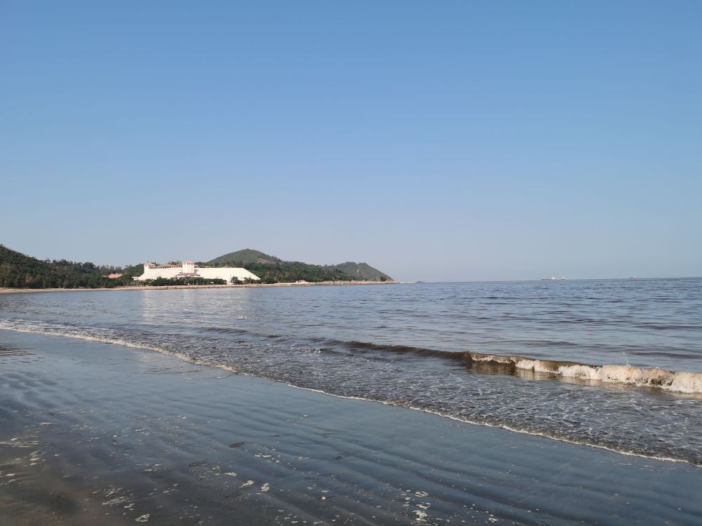 澳门黑沙海滩旅游景点真实照片风景图片